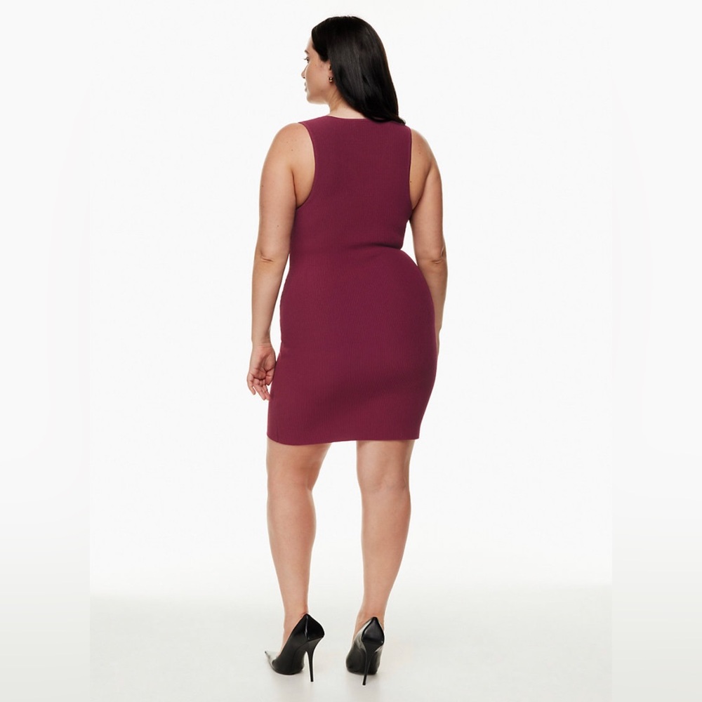 Aritzia babaton sculpt knit dress medium - Picture 3 of 4